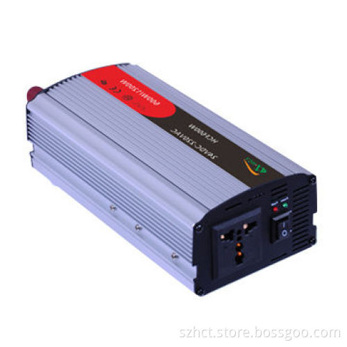 Modified Sine Wave Power Inverter, 600W Rated, 1600W Peak Output, Fast and Soft Start